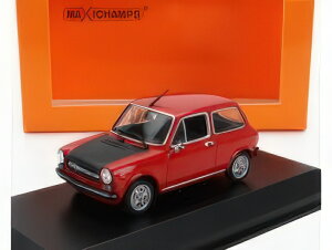 AUTOBIANCHI A112 ABARTH 1974 RED BLACK/MINICHAMPS 1/43~jJ[