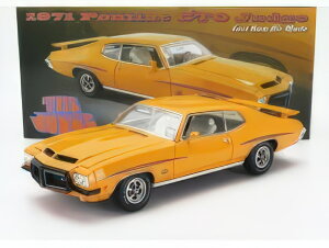PONTIAC GTO JUDGE COUPE 1971 LAST RAM AIR MADE YELLOW/ACME 1/18~jJ[