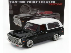 CHEVROLET BLAZER 2WD CUSTOM 1972 BLACK WHITE/ACME 1/18~jJ[