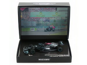 MERCEDES GP F1 W12 TEAM AMG PETRONAS N 44 ALONE ON THE STARTING GRID 2nd HUNGARY GP (WITH RAIN EFFECT) 2021 LEWIS HAMILTON BLACK GREEN/MINICHAMPS 1/43~jJ[