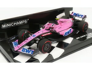 ALPINE F1 A522 TEAM ALPINE BWT N 31 BAHRAIN GP 2022 ESTEBAN OCON PINK BLUE/MINICHAMPS 1/43~jJ[