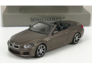 BMW 6SERIES M6 CABRIOLET OPEN (F13) 2015 GREY MET/MINICHAMPS 1/87~jJ[
