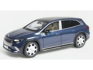 �y�\��zMERCEDES BENZ MAYBACH EQS 680 (Z296) SUV 2024 SOLDALITH BLUE/NZG 1/18�~�j�J�[