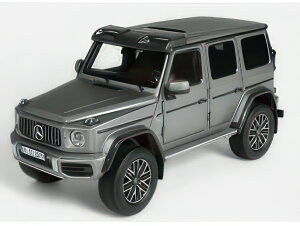 y\zMERCEDES BENZ GCLASS G63 4x4 AMG 2023 PLATIN MAGNO GREY/NZG 1/18~jJ[