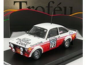 FORD ENGLAND ESCORT MKII N 28 RALLY RAC LOMBARD 1980 S.VAN DER MERWE F.BOSHOFF WHITE RED/TROFEU 1/43�~�j�J�[