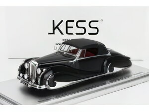 BENTLEY MK VI sn.B25071 FRANAY DROPHEAD COUPE CABRIOLET CLOSED 1947 BLACK/KESS-MODEL 1/43~jJ[