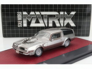PONTIAC FIREBIRD TRANS AM TYPE K KAMMBACK CONCEPT 1978 SILVER/MATRIX SCALE 1/43�~�j�J�[
