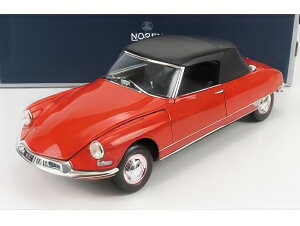 CITROEN DS19 CABRIOLET OPEN 1961 CORAIL RED/NOREV 1/18~jJ[