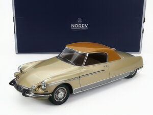 CITROEN DS19 LE DANDY 1964 BEIGE MET BROWN/NOREV 1/18~jJ[