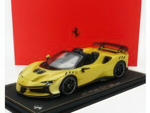 FERRARI SF90 XX STRADALE SPIDER 2024 GIALLO MONTECARLO YELLOW MET BLACK/BBR 1/18~jJ[