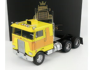 PETERBILT 352 PACEMAKER TRACTOR TRUCK 3ASSI 1979 YELLOW ORANGE/ROAD-KINGS 1/18�~�j�J�[