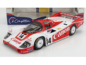 PORSCHE 956 TURBO TEAM CANON RACING N 14 24h LE MANS 1983 J.PALMER J.LAMMERS R.LLOYD RED WHITE/SOLIDO 1/18~jJ[
