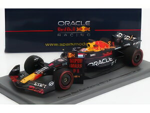 RED BULL F1 RB19 TEAM ORACLE RED BULL RACING N 1 WORLD CHAMPION WINNER BELGIUM GP 2023 MAX VERSTAPPEN MATT BLUE/SPARK-MODEL 1/43~jJ[
