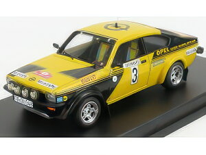 OPEL KADETT C GT/E (night version) N 3 RALLY MONTECARLO 1976 HANNU MIKKOLA CLAES BILLSTAM YELLOW BLACK/TROFEU 1/43~jJ[
