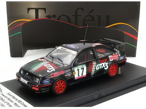 FORD ENGLAND SIERRA RS COSWORTH N 17 9th RALLY PORTUGAL 1990 JOAQUIM SANTOS MIGUEL OLIVEIRA BLACK RED/TROFEU 1/43�~�j�J�[