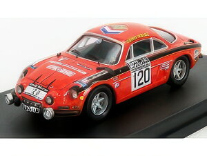 RENAULT A110 ALPINE N 120 RALLY RAC LOMBARD 1972 J.PRICE M.TURNER ORANGE BLACK/TROFEU 1/43�~�j�J�[
