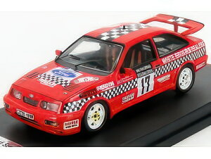 FORD ENGLAND SIERRA COSWORTH RS N 17 RALLY NATIONAL BREAKDOWN 1987 R.STONEMAN P.DAVIS RED BLACK/TROFEU 1/43�~�j�J�[