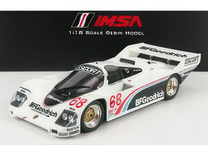 PORSCHE 962 TEAM BFGOODRICH N 68 500 MILES IMSA ROAD AMERICA 1986 D.BRASSFIELD J.MASS WHITE BLACK/TRUESCALE 1/18~jJ[