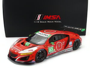 ACURA NSX GT3 EVO22 TEAM RACERS EDGE N 93 GTD CLASS 24h DAYTONA 2023 R.BRISCOE D.FORMAL A.HARRISON K.MARCELLI RED/TRUESCALE 1/18~jJ[