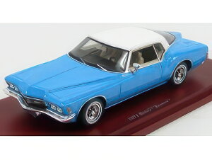 BUICK RIVIERA 2DOOR 1971 LIGHT BLUE WHITE/TRUESCALE 1/43�~�j�J�[