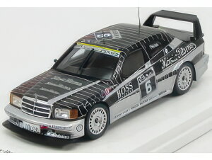 MERCEDES BENZ 190E EVO2 AMG N 6 DTM 1990 THIIM BLACK SILVER/TRUESCALE 1/43�~�j�J�[
