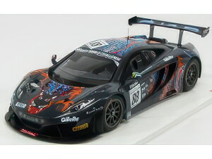 McLAREN MP412C GT3 TEAM VON RYAN N 88 24h SPA 2013 BARFF SENNA GOODWIN DARK BLUE/TRUESCALE 1/18~jJ[