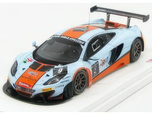 McLAREN MP412C GT3 TEAM GULF RACING N 9 24h SPA 2013 WAINWRIGHT MEYRICK HALL MULLEN LIGHT BLUE ORANGE/TRUESCALE 1/43~jJ[