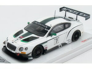 BENTLEY GT3 N 7 WINNER MSPORT BLANCPAIN GT SILVERSTONE 2014 WHITE/TRUESCALE 1/43�~�j�J�[