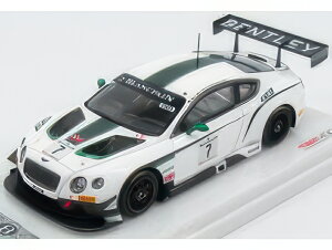 BENTLEY GT3 N 7 WINNER BLANCPAIN GT PAUL RICARD 2014 WHITE/TRUESCALE 1/43�~�j�J�[