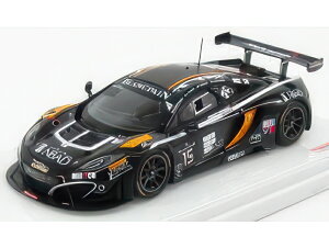McLAREN MP412 GT3 TEAM BOUTSEN GINION RACING N 15 24h SPA 2014 K.A.OJJEH O.GROTZ F.VERVISCH G.PANTANO BLACK/TRUESCALE 1/43~jJ[
