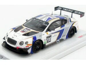 BENTLEY CONTINENTAL V8 GT3 TEAM N 200 BRITISH GT CHAMPIONSHIP 2014 J.APPLEBY S.TANDY WHITE GREY BLUE/TRUESCALE 1/43�~�j�J�[