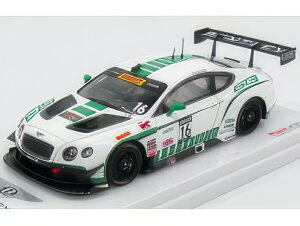 BENTLEY GT3 DYSON RACING TEAM N 16 WINNER PIRELLI WORLD CHALLENGE ROAD AMERICA 2015 WHITE GREEN/TRUESCALE 1/43�~�j�J�[
