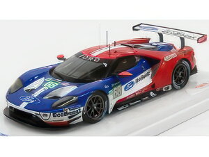 FORD USA GT 3.5L TURBO V6 TEAM FORD CHIP GANASSI UK N 68 LMGTE PRO 24h LE MANS 2017 J.HAND T.KANAAN D.MULLER RED BLUE WHITE/TRUESCALE 1/43�~�j�J�[
