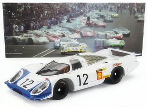 PORSCHE 917LH 4.5L TEAM PORSCHE SYSTEM ENGENEERING N 12 24h LE MANS 1969 VIC ELFORD RICHARD ATTWOOD WHITE BLUE/WERK83 1/18�~�j�J�[