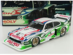 FORD ENGLAND CAPRI TURBO Gr.5 TEAM LIQUI MOLY N 55 DRM 1981 MANFRED WINKELHOCK WHITE GREEN/WERK83 1/18�~�j�J�[