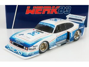 FORD ENGLAND CAPRI TURBO Gr.5 TEAM SACHS N 52 DRM 1979 HERALD ERTL WHITE LIGHT BLUE/WERK83 1/18�~�j�J�[