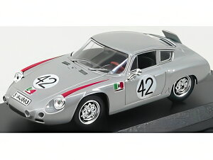 PORSCHE 356B 1600GS CARRERA GTL ABARTH No.42 �^���K�t���[���I 1962 HERRMANN/LINGE �V���o�[/ Best-Model 1/43 �~�j�J�[
