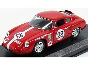 PORSCHE ABARTH SCUDERIA FILIPINETTI No.28 juNN 1963 KNUNIS/SCHILLER bh/ Best-Model 1/43 ~jJ[