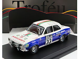 FORD ENGLAND ESCORT MKI (night version) N 33 RALLY RAC LOMBARD 1973 V.PRESTON Jr. P.WHITE WHITE BLUE/Trofeu 1/43�~�j�J�[