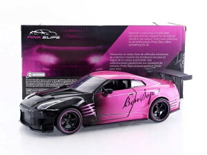���Y GT-R (R35) 2009 �u���b�N/�s���N �x���\�v�� ���C���h�X�s�[�h / Jada Toys 1/24 �~�j�J�[
