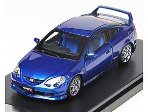 �y�\��z2026�N�����\��HONDA INTEGRA (DC5) TYPE R 2006 BLUE/LCD 1/43�~�j�J�[