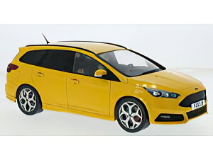 �y�\��z2026�N�����\��FORD ENGLAND FOCUS ST TURNIER SW STATION WAGON 2014 YELLOW/MCG 1/18�~�j�J�[