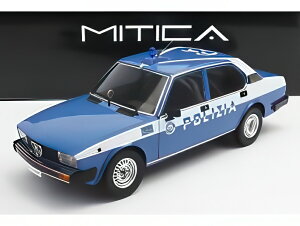 ALFA ROMEO ALFETTA 2000 POLIZIA 1978 |XJ[ u[/zCg/ MITICA-DIECAST 1/18 2~jJ[