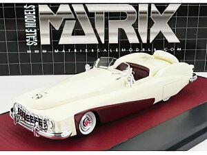 MERCURY TEMPLETON SATURN BOB HOPE SPECIAL 1948 WHITE RED/Matrix 1/43~jJ[