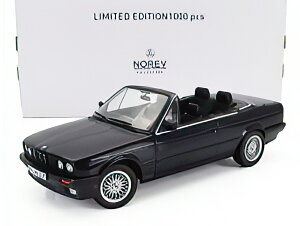 y\zBMW 3SERIES 325i (E30) CABRIOLET OPEN 1991 BLUE/Norev 1/18~jJ[