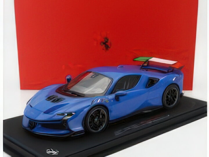 楽天市場】FERRARI SF90 XX STRADALE 2024 BLU FRANCIA BLUE BLACK/BBR 