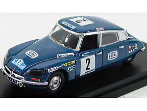CITROEN DS21 N 2 4th RALLY MAROCCO 1971 BOB NEIRET JACQUES TERRAMORSI BLUE/Rio 1/43~jJ[
