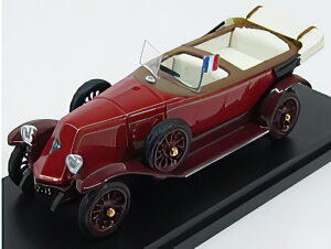 RENAULT 40CV CABRIOLET OPEN PRESIDENTIAL 1925 PERSONAL CAR GASTON DOUMERGUE 2 TONE RED/Rio 1/43�~�j�J�[