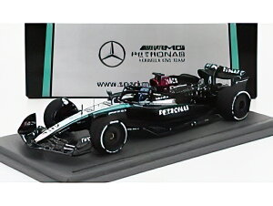 MERCEDES GP F1 W15 EQ PERFORMANCE TEAM AMG PETRONAS MOTORSPORT N 63 BAHRAIN GP 2024 GEORGE RUSSELL BLACK SILVER GREEN/Spark 1/43~jJ[