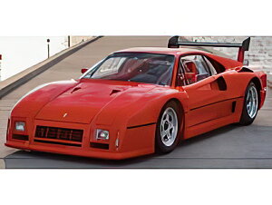 y\z2025N\FERRARI 288 GTO EVOLUZIONE 1987 RED/TOPMARQUES COLLECTION 1/18~jJ[